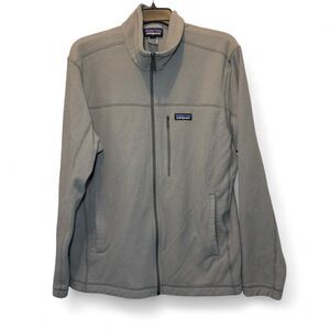 Patagonia Men’s M's Micro D® Fleece Full Zip Jacket in Feather Gray Size Large